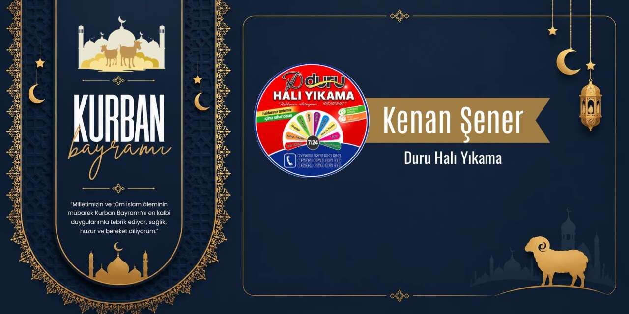 Duru Halı Yıkama’dan Bayram Mesajı