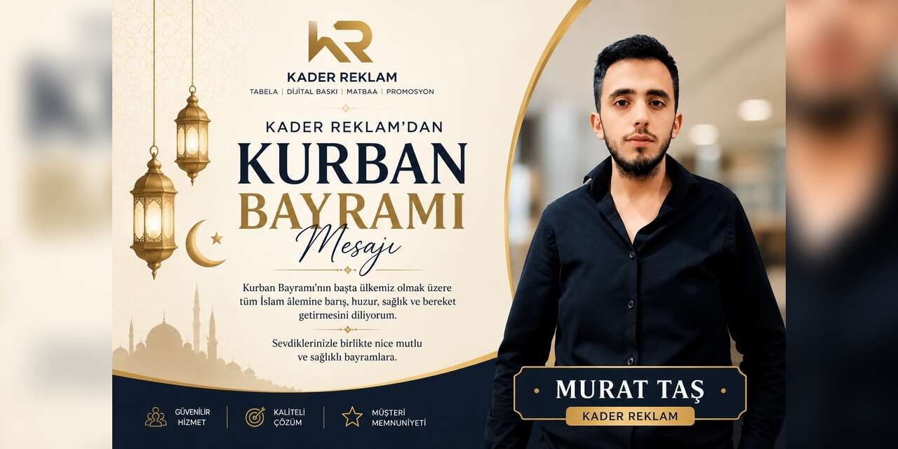 Kader Reklam'dan Kurban Bayramı Mesajı