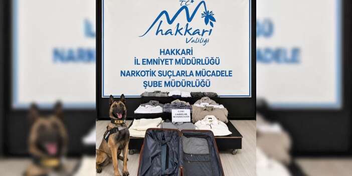 Hakkari İl Emniyet Müdürlüğü Narkotik Ekiplerinden Uyuşturucu Ticaretine Darbe Operasyonu