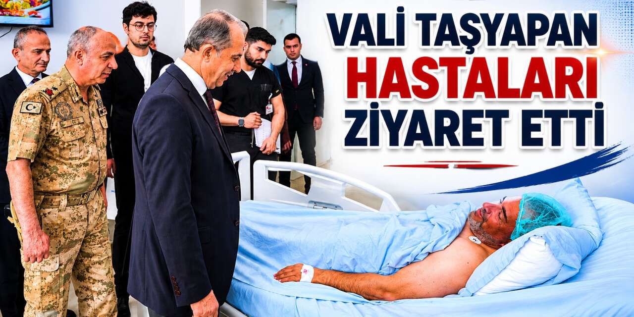 Vali Taşyapan Bayramda Hastaları unutmadı