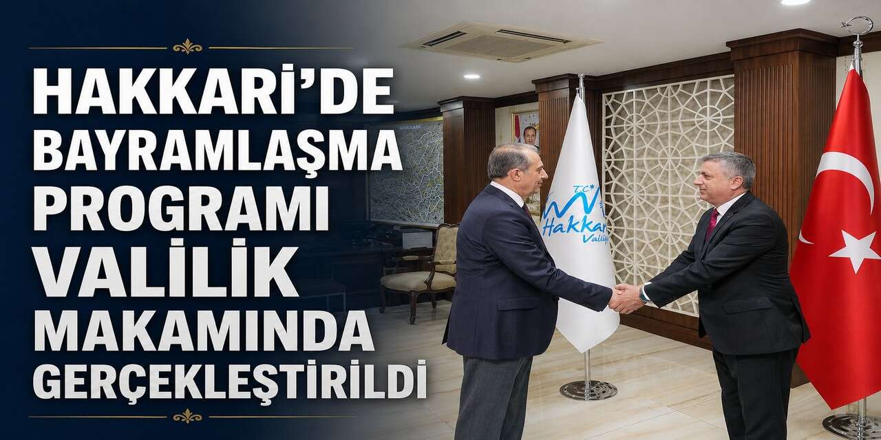 Vali Taşyapan, makamında vatandaşlarla bayramlaştı