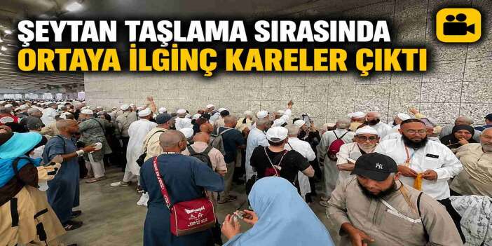 Hacılar Şeytan Taşlayıp Hacı Oldu