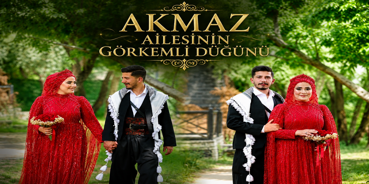 Akmaz Ailesinin Görkemli Düğünü