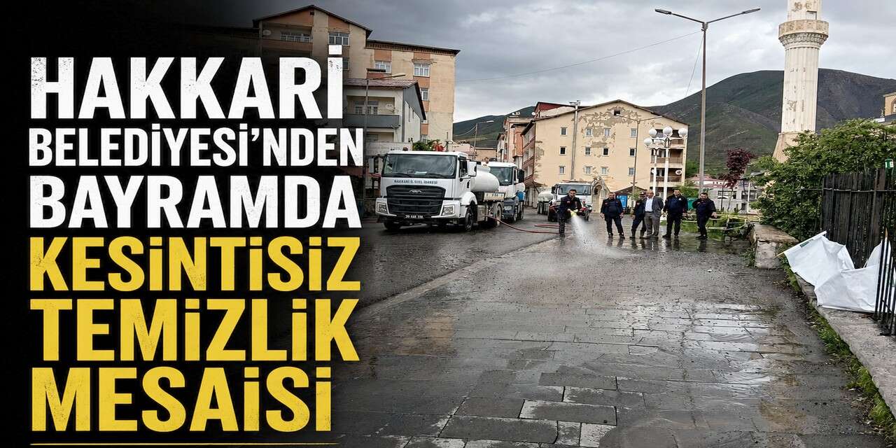 Hakkari'de İtfaiye ekipleri çamura geçit vermedi