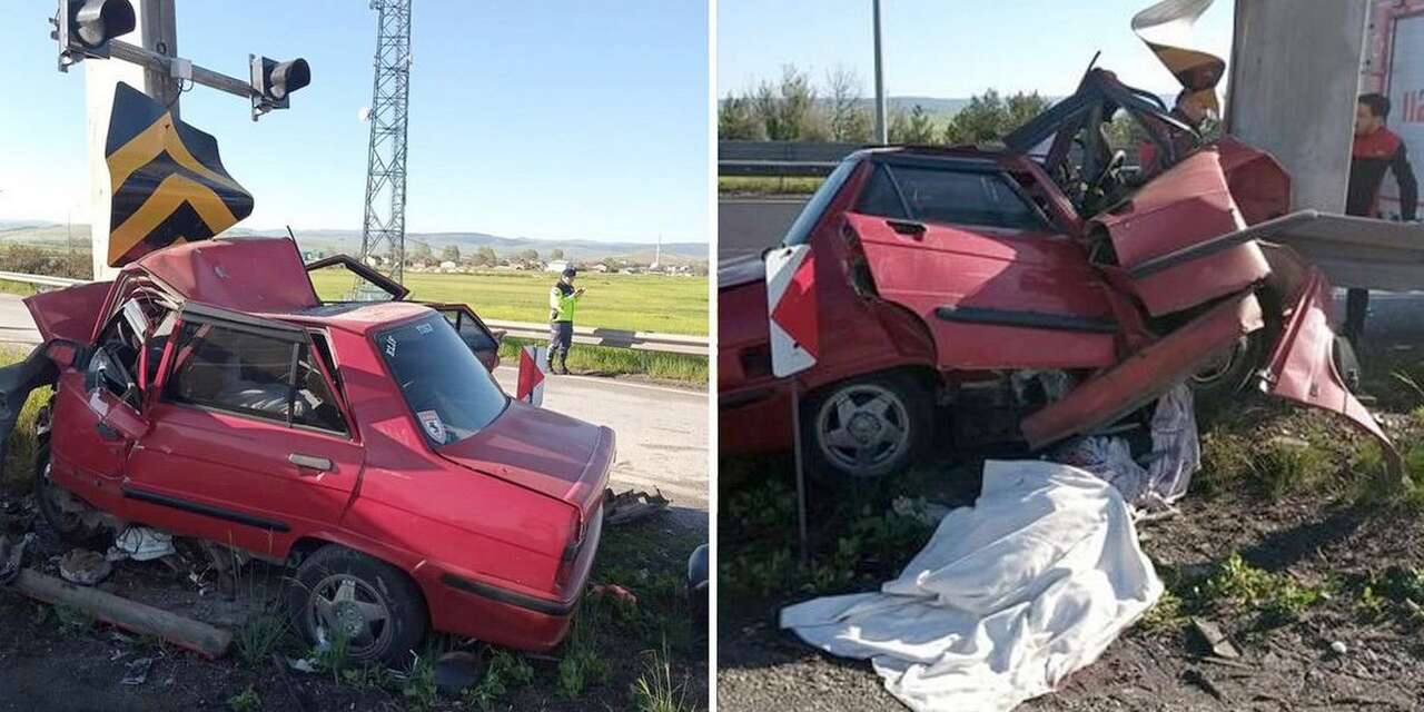 Trafik kazasında bir aile yok oldu