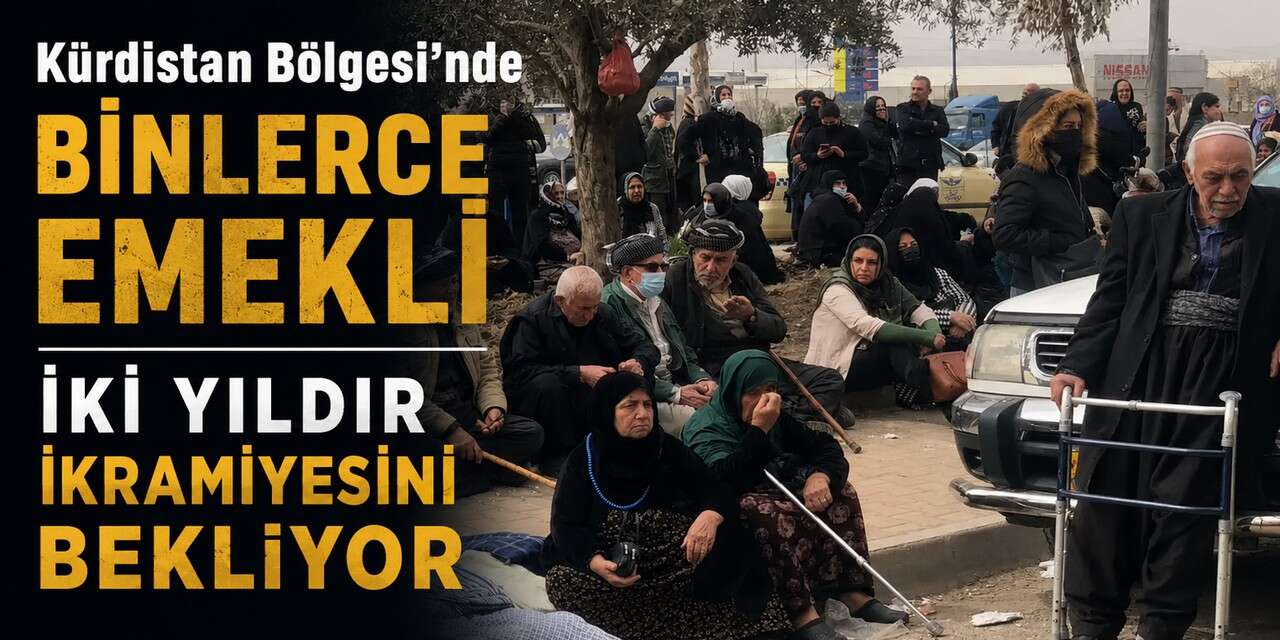Kürdistan Bölgesi'nde binlerce emekli iki yıldır ikramiyesini bekliyor