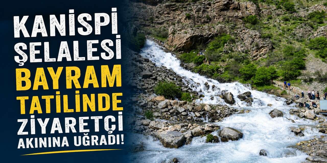 Kanispi Şelalesi'nde hem piknik hem doğa keyfi