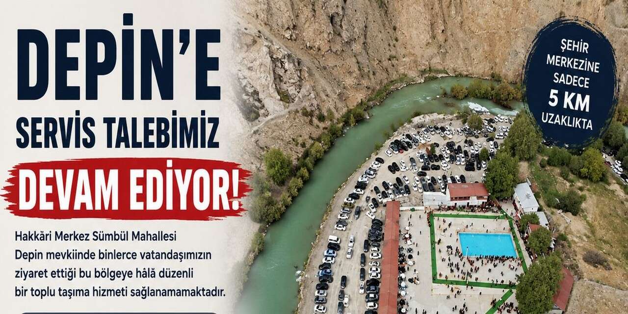 Depin tatil köyünden ulaşım çağrısı