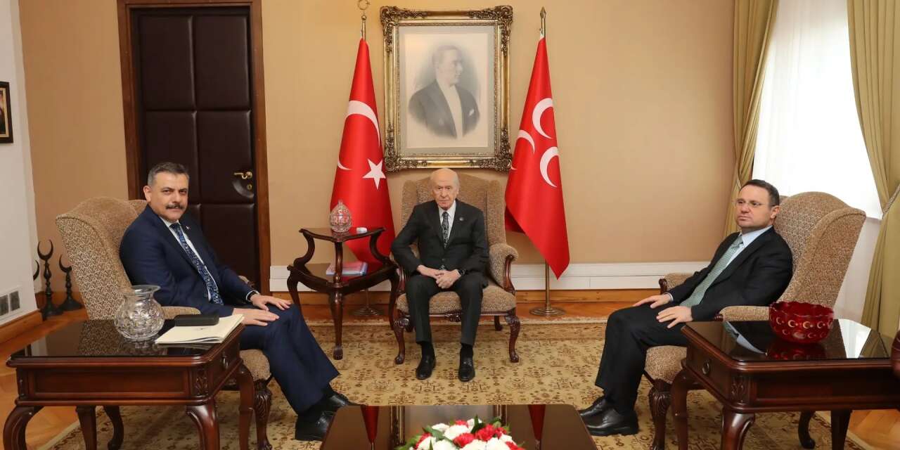 Bakan Gürlek ve Bakan Çiftçi’den Bahçeli’ye ziyaret