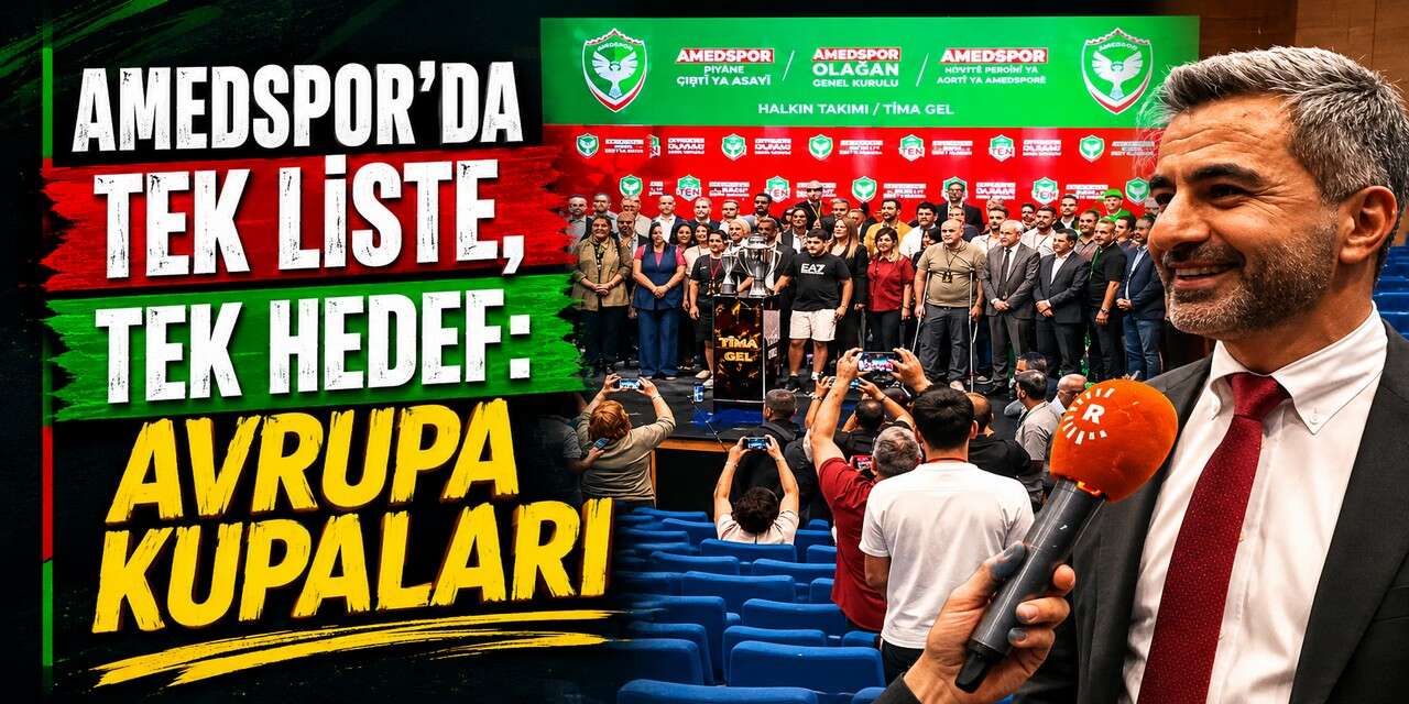 Amedspor’un Hedefi Süper Lig ve Avrupa