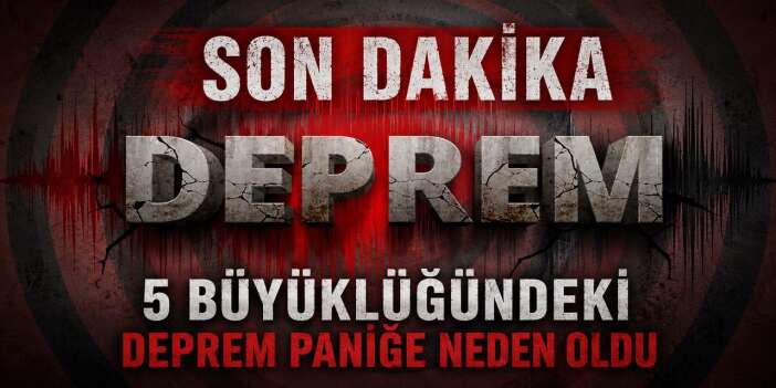 Van'da korkutan deprem