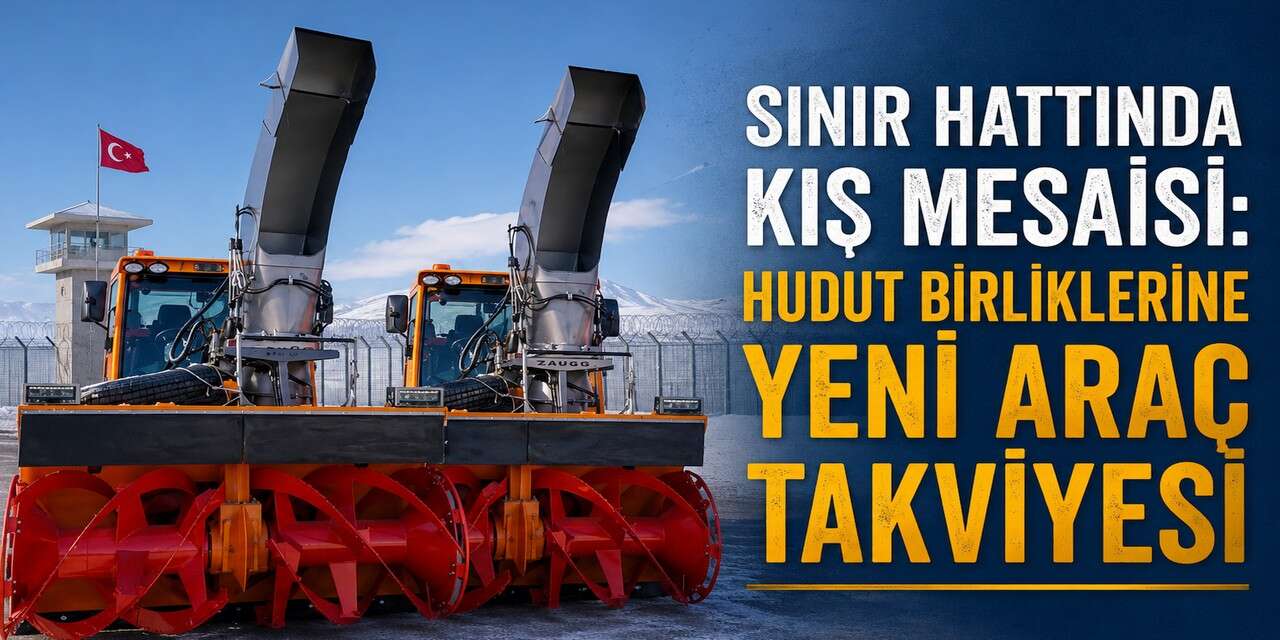 Hudut birliklerine yeni araç takviyesi