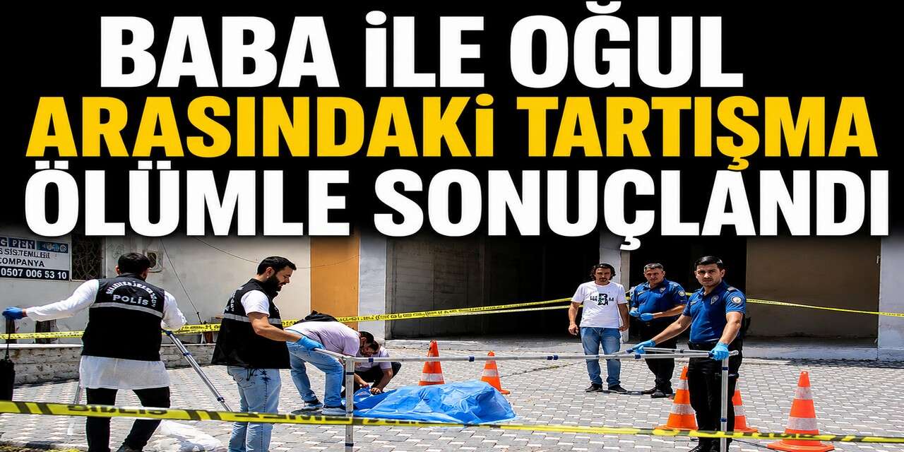 Emekli Polis oğlunu vurarak öldürdü
