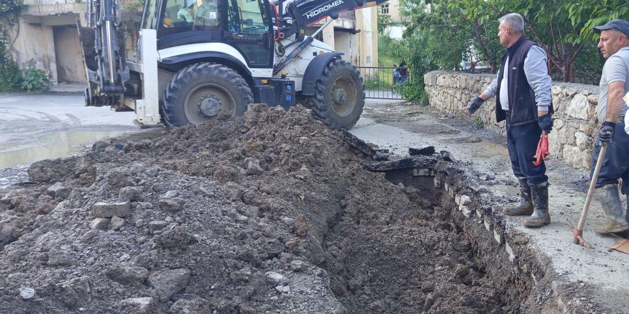 Hakkari'de bir günde 7 su arızasına müdahale edildi