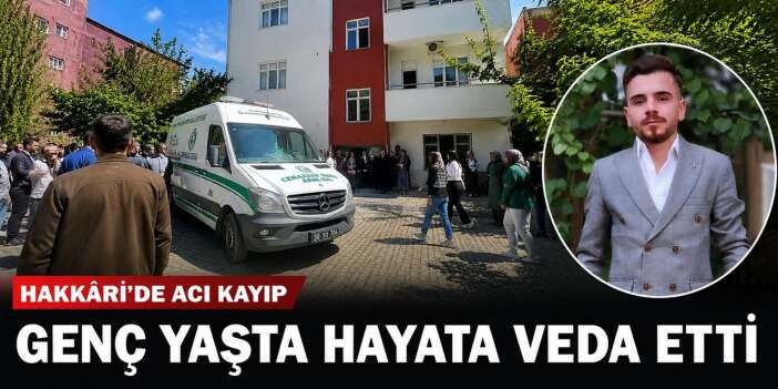Yüksekova'da bir genç intihar etti