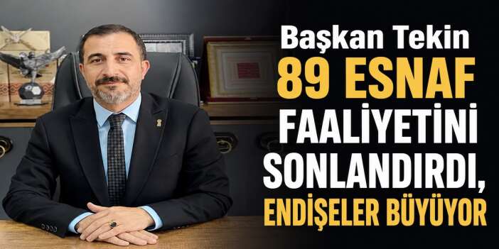 Hakkâri ekonomisi alarm veriyor: 4 Ayda 89 esnaf kepenk kapattı