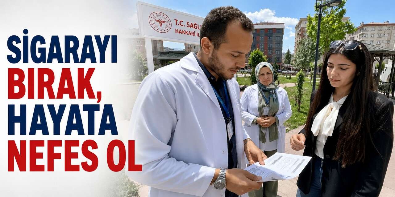 Hakkari'de tütünün zararları anlatıldı