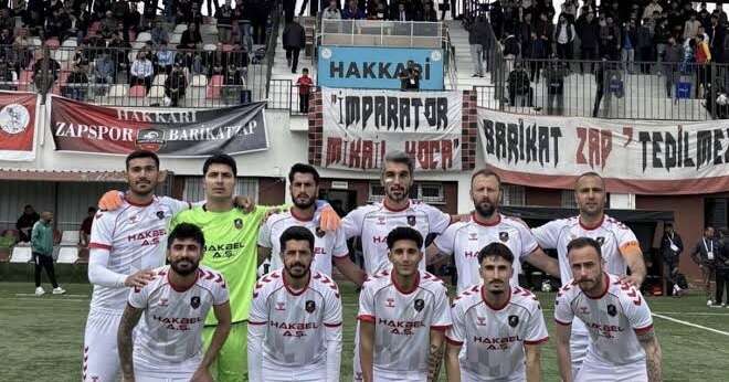 Hakkari Zapspor 3.lig yolunda tarihi maça çıkıyor