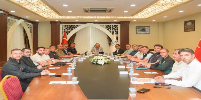 Hakkari'de olası heyelan riski masaya yatırıldı