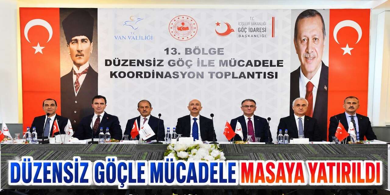 Vali Taşyapan, düzensiz göçle mücadele toplantısına katıldı