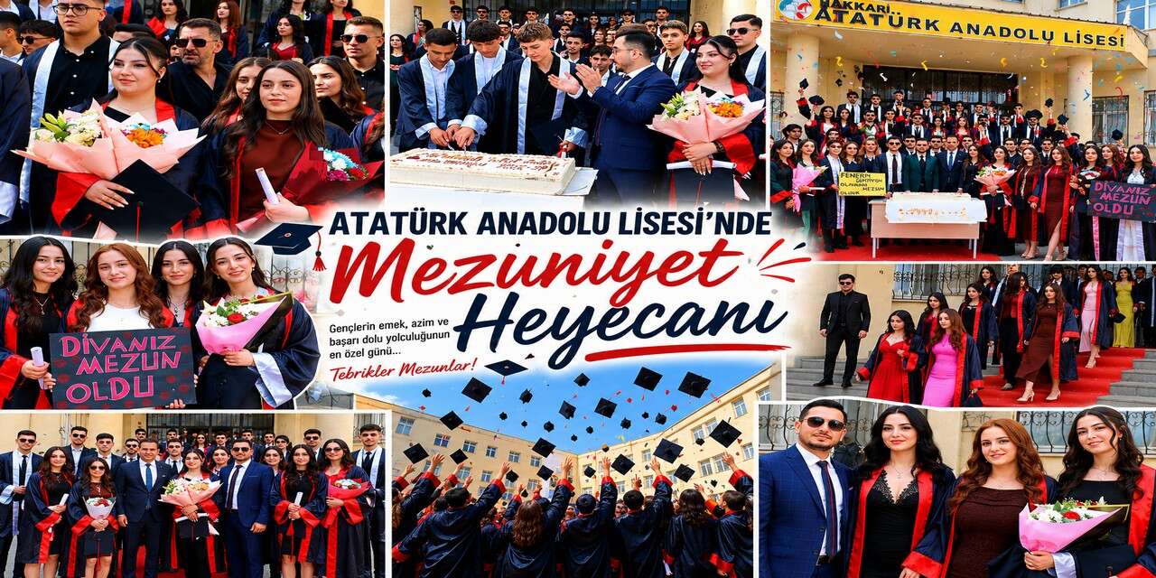 Atatürk Anadolu Lisesi’nde Mezuniyet Heyecanı foto/galeri