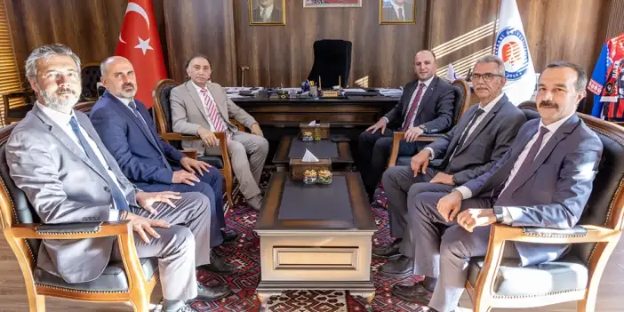 Vali Yardımcısı Recep Gündüz’den Rektör Gençcelep’e ziyaret