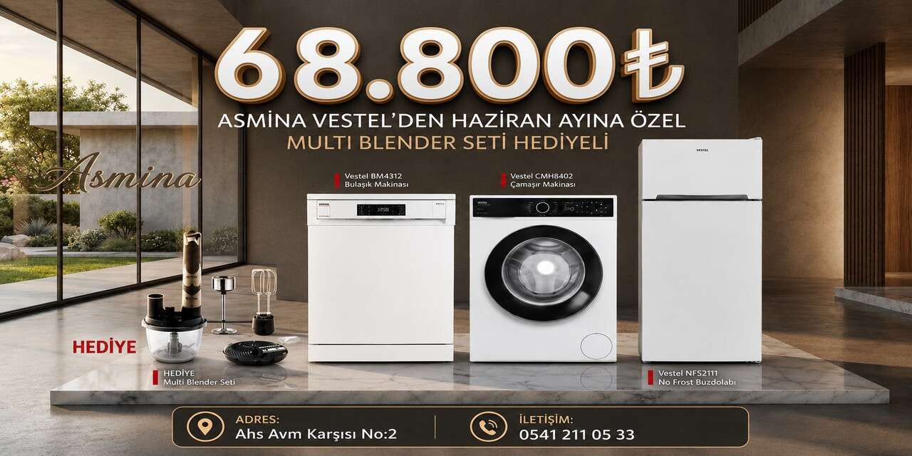 Asmina Vestel'den Kaçırılmayacak Fırsatlar