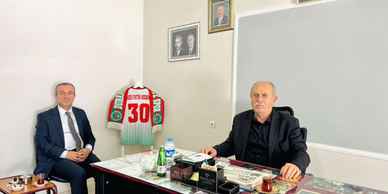 Başkan Kaya, Aşiret Lideri Fatin Keskin ile bir araya geldi