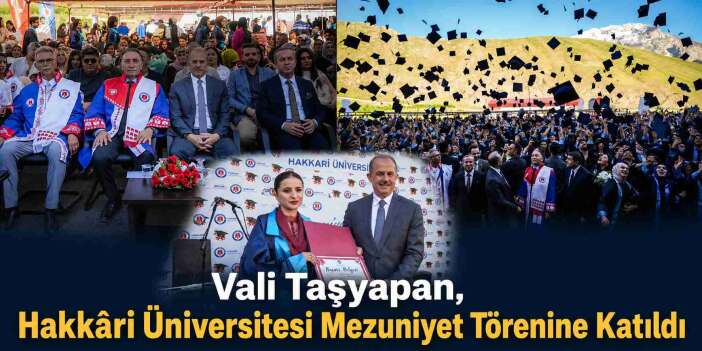 Vali Taşyapan Mezuniyet Töreninde Gençlerle Buluştu
