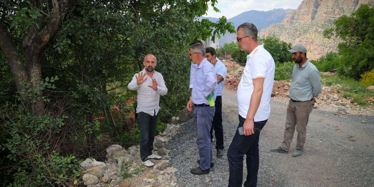 Çukurca’nın dört bir yanında yoğun mesai