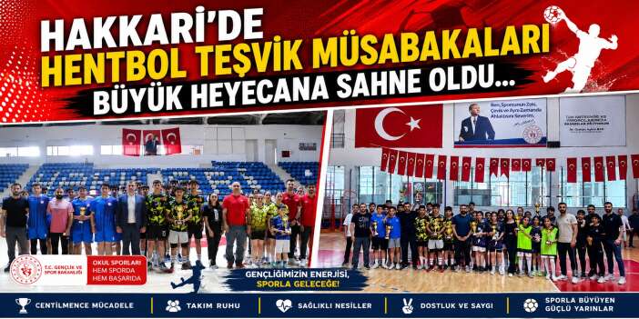 Hentbol Şöleni: Hakkari’de Büyük Heyecan