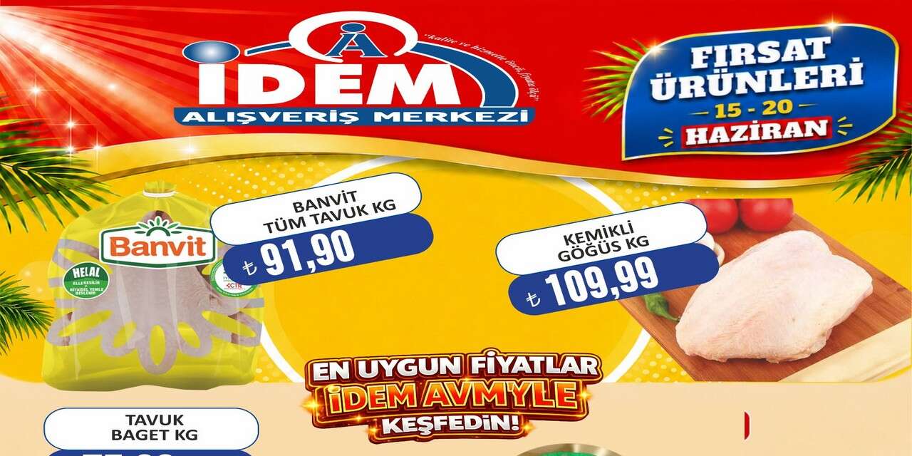 İdem AVM'den Haziran ayı indirimi