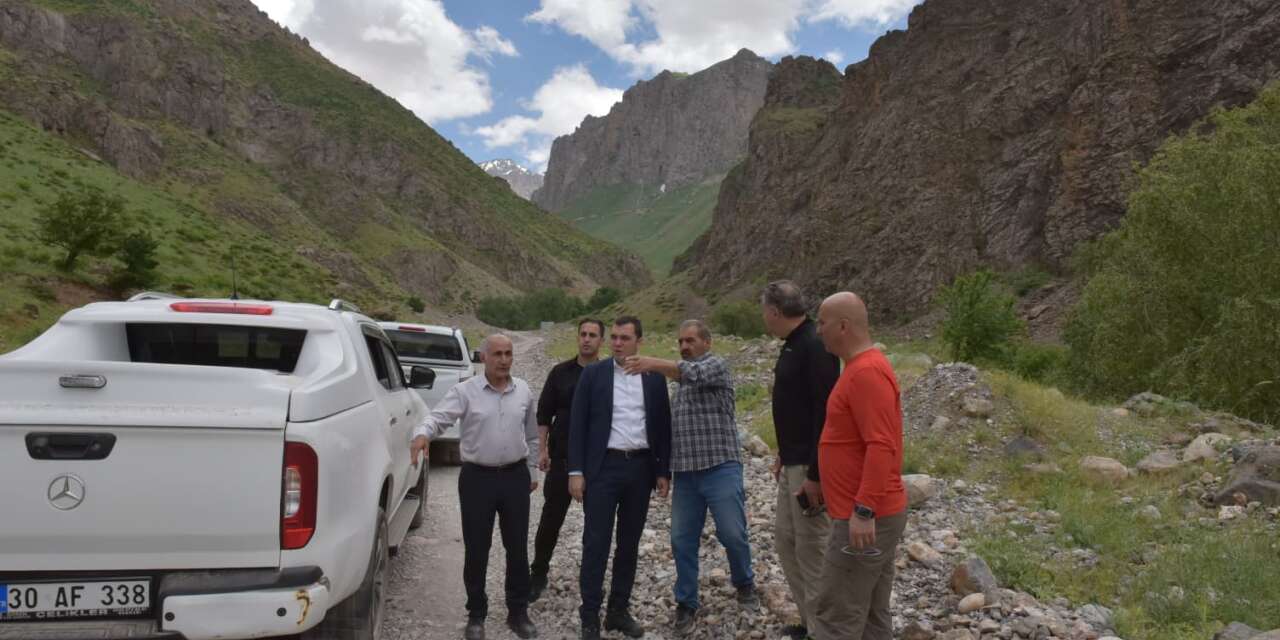 Cilo’ya Giden Yol Yenileniyor