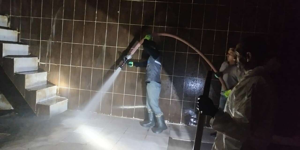 Su depolarında kapsamlı temizlik