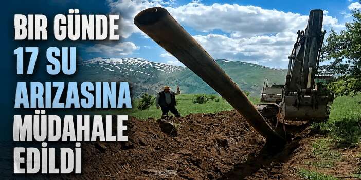 Hakkari’de yağış sonrası su arızaları artış gösterdi