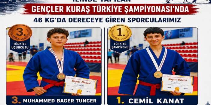 Hakkarili Cemil Kanat Türkiye şampiyonu oldu