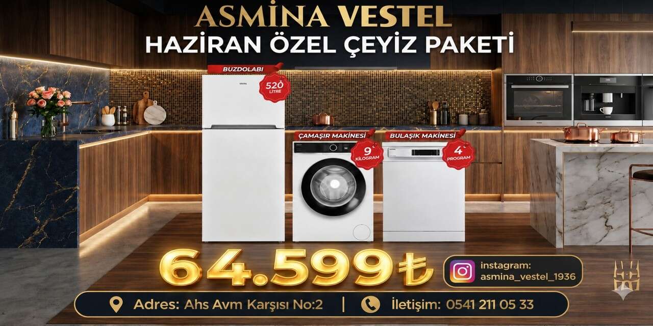 Hakkari’de Çeyiz Alışverişinin Adresi: Asmina Vestel