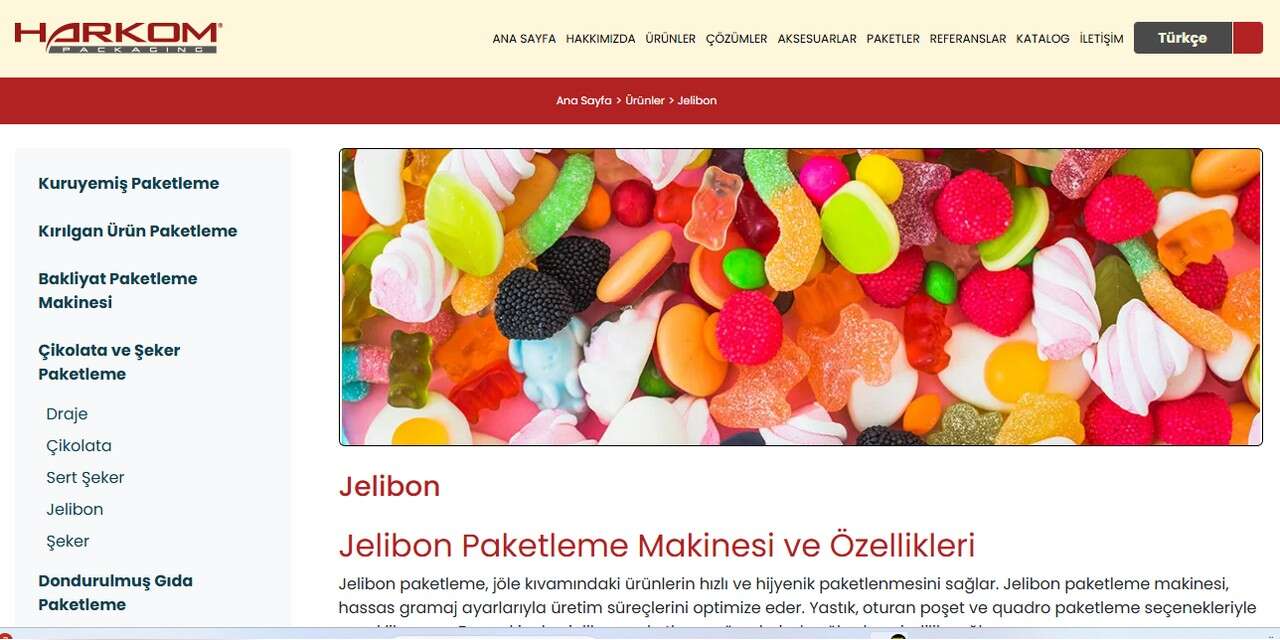 Jelibon Paketleme Makinelerinde Yapışma Sorunları Nasıl Önlenir?