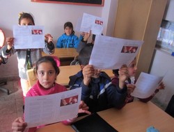 Boybeyi öğrencileri çiftte sevinç yaşadı
