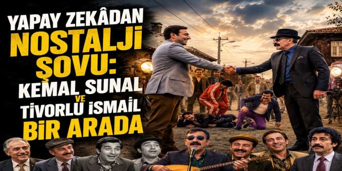 Yapay Zekâ Kemal Sunal ve Tivorlu İsmail’i buluşturdu