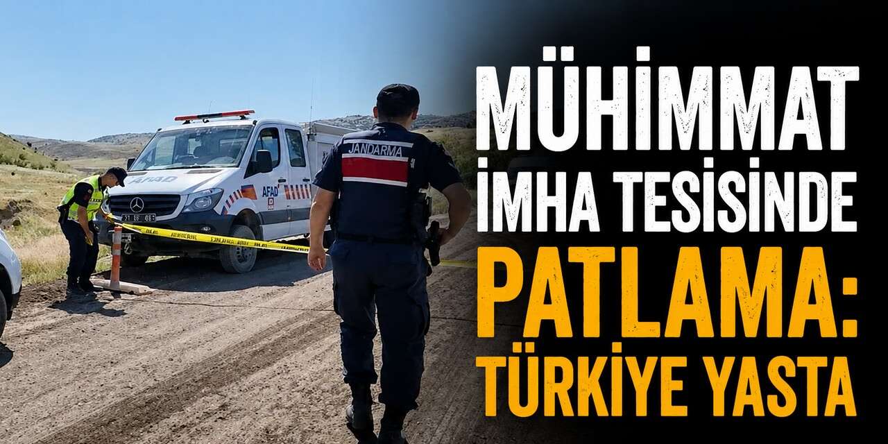Mühimmat deposunda patlama: 2 şehit