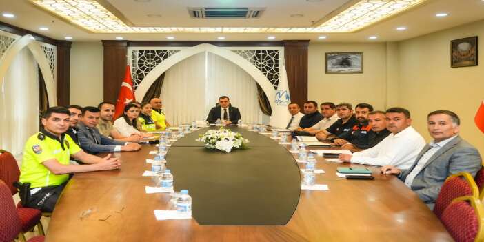 Hakkari’de Trafik Güvenliği Toplantısı Yapıldı