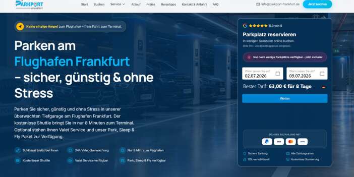 ParkPort Frankfurt ile Konforlu ve Güvenli Başlangıçlar