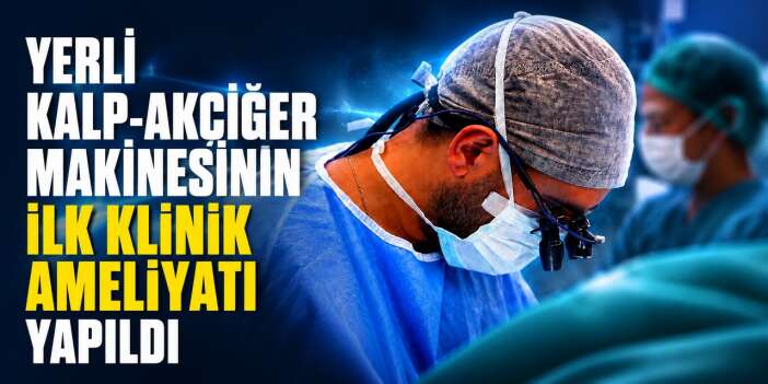 Hakkâri İl Sağlık Müdürlüğü’nden Yerli Kalp-Akciğer makinesi paylaşımı