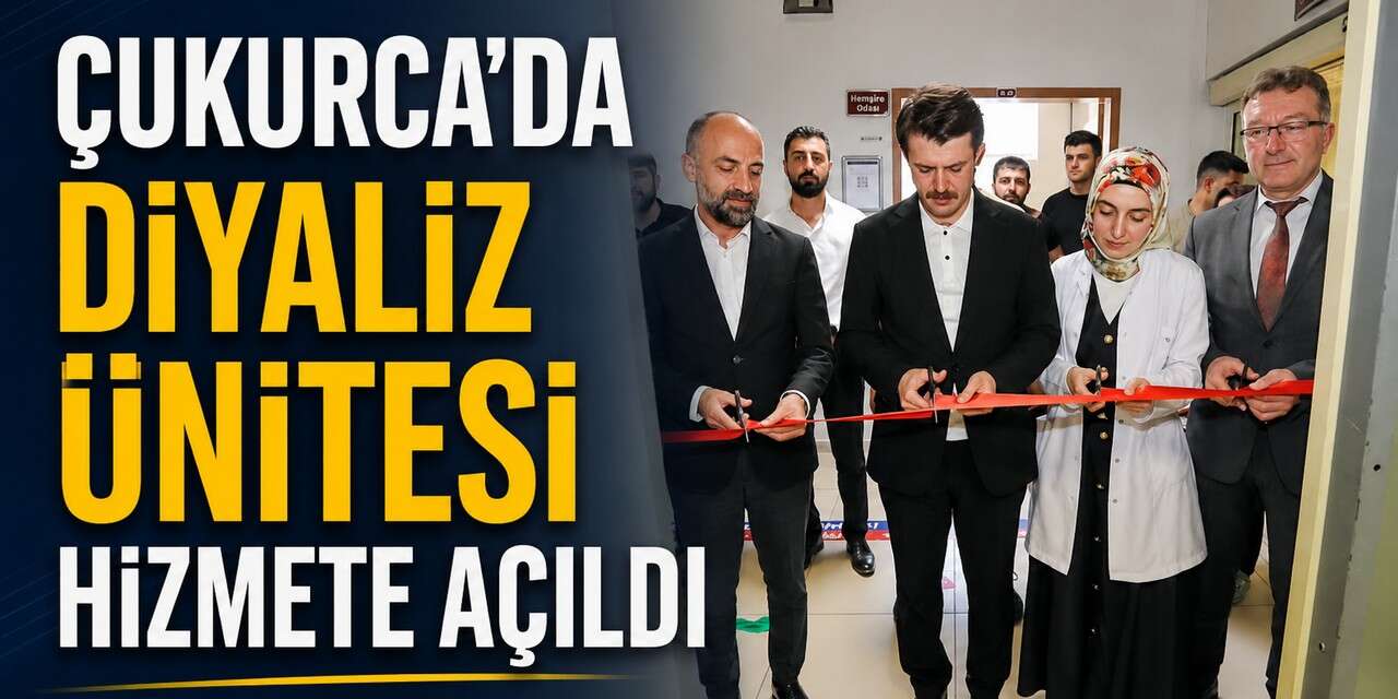 Çukurca'da diyaliz ünitesinin açılışı yapıldı