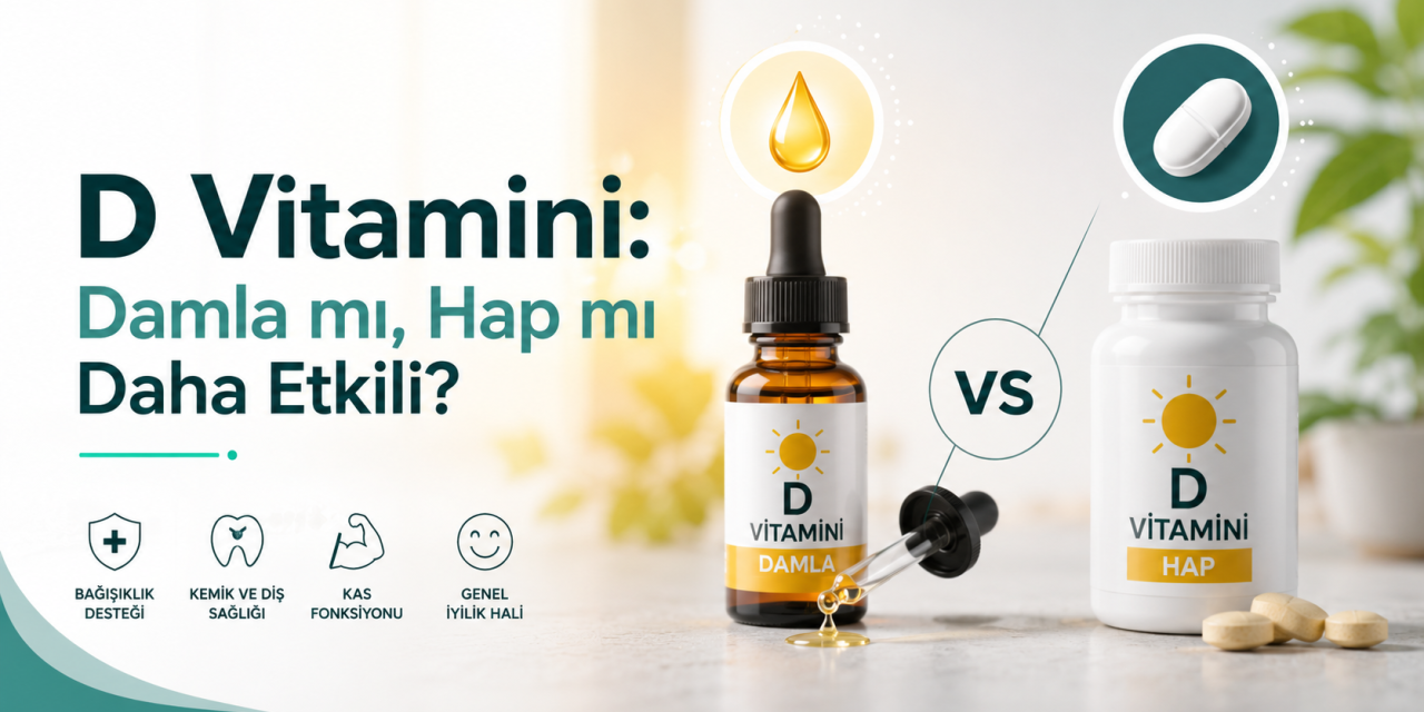 D Vitamini: Damla mı, Hap mı Daha Etkili?