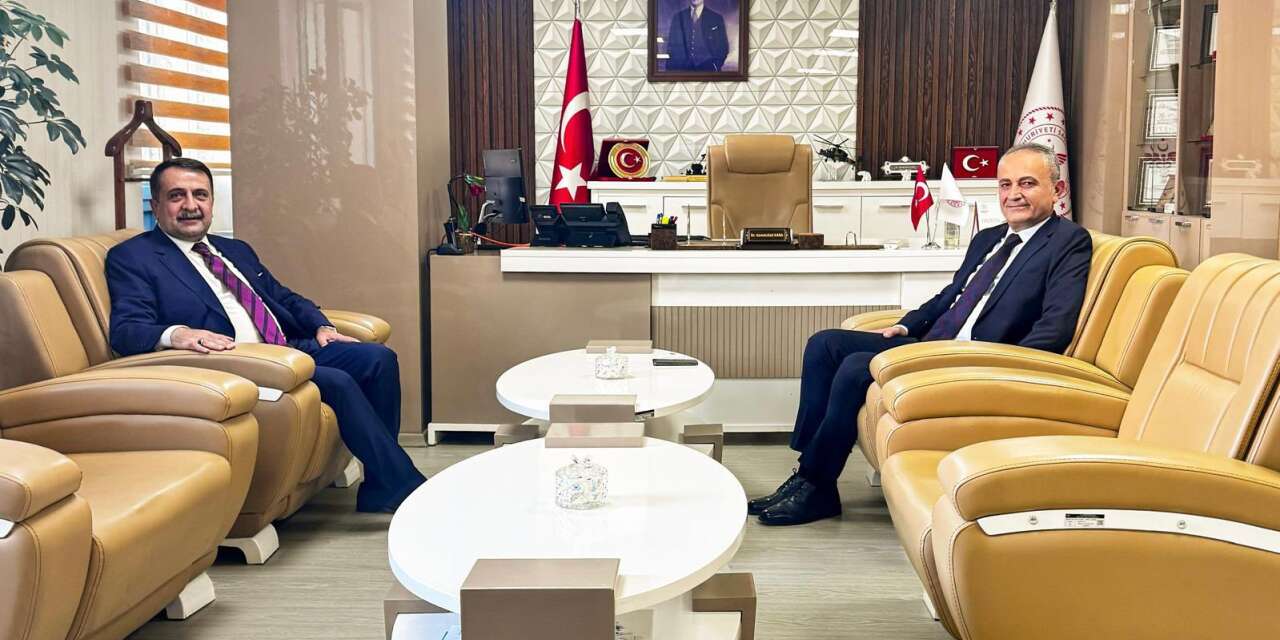 İş İnsanı Teoman Zeydan’dan İl Sağlık Müdürü Kara’ya ziyaret