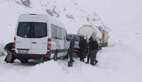 Şırnak-Van-Hakkari için çığ uyarısı