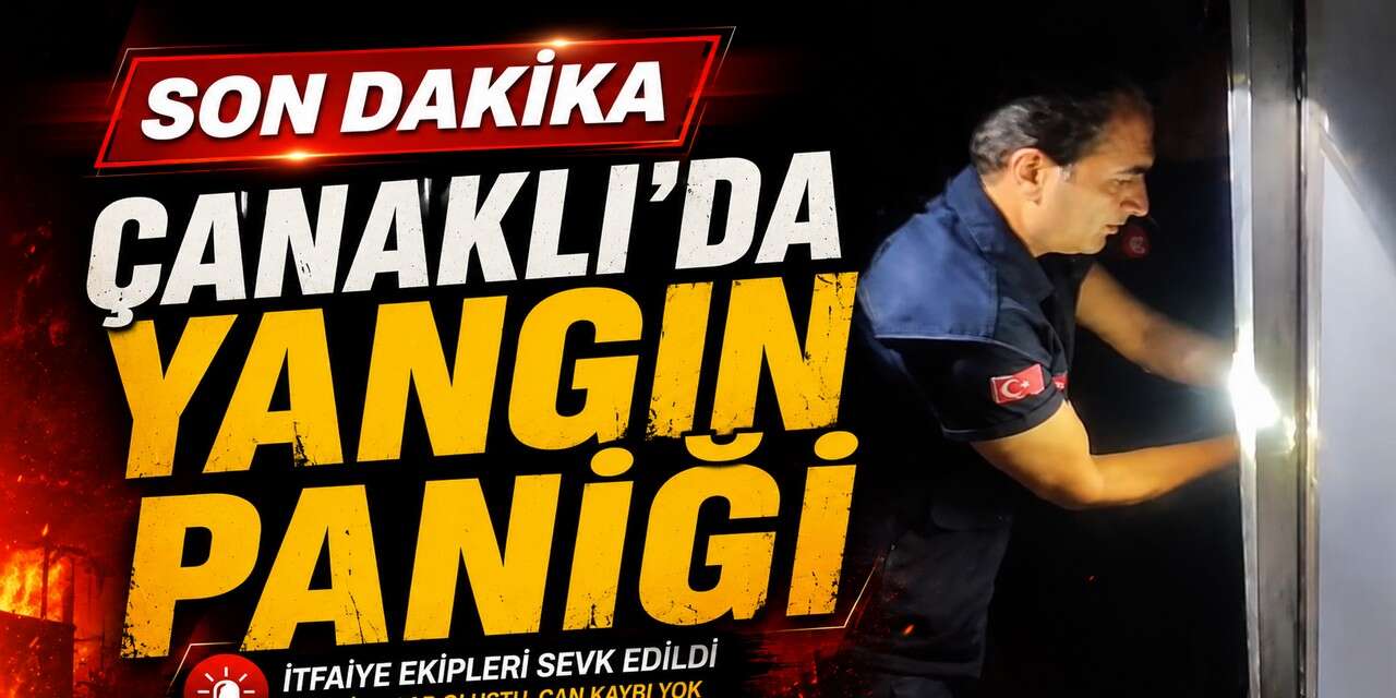 Hakkari Çanakl'da yangın paniği