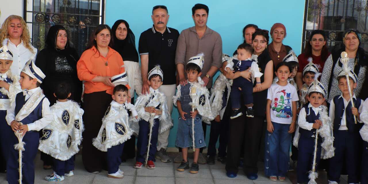 Sünnet olacak çocuklar çocuk yaşam merkezinde eğlendi